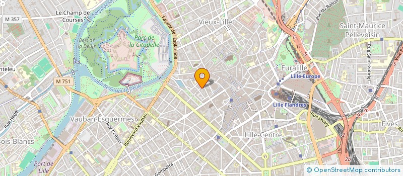 localisation de l'entreprise EFAP LILLE-EUROPE SAS à LILLE