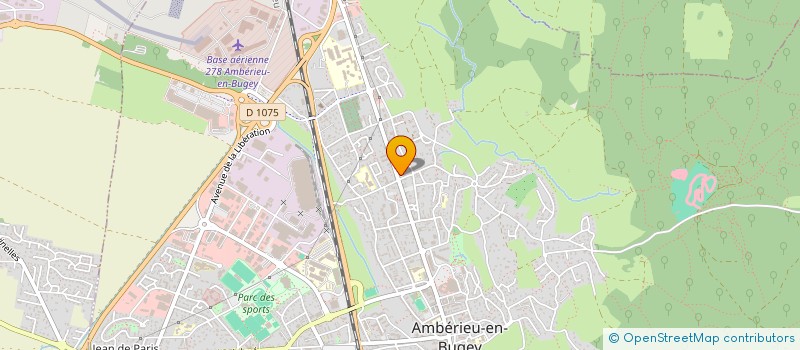 localisation de l'entreprise EFAR  AMBERIEU-EN-BUGEY