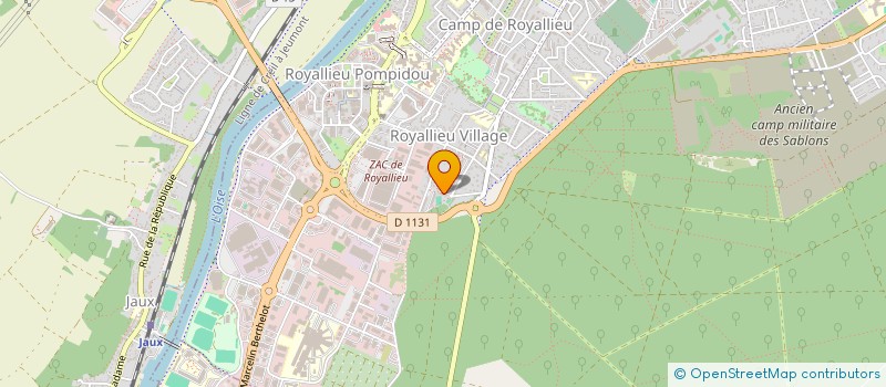 localisation de l'entreprise EFAT à COMPIEGNE