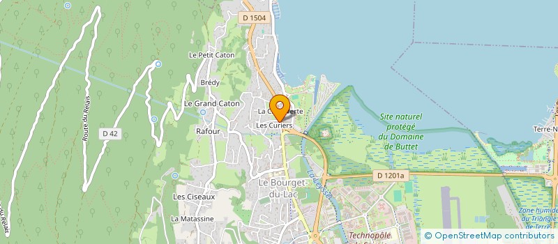 localisation de l'entreprise EFB  LE BOURGET-DU-LAC