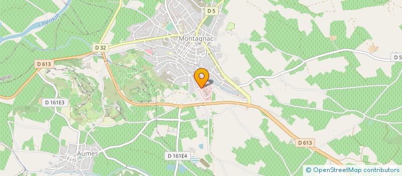 localisation de l'entreprise EFC à LEZIGNAN-LA-CEBE