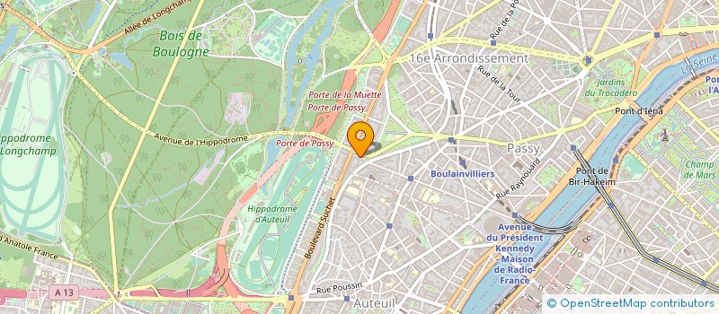 localisation de l'entreprise EFC  PARIS