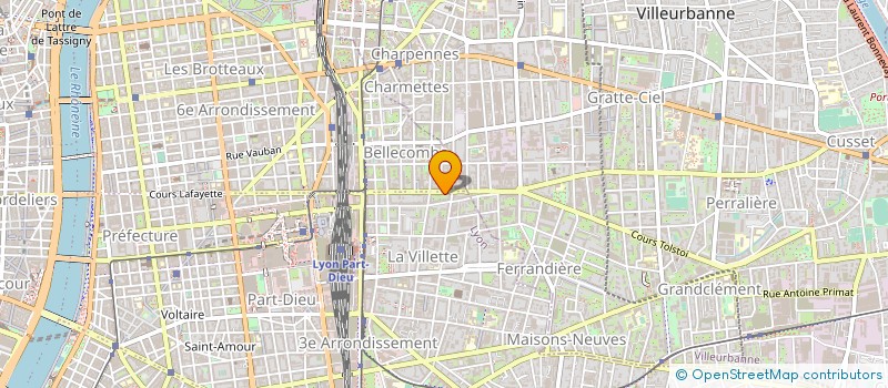 localisation de l'entreprise EFC CONSULTING à LYON 1ER