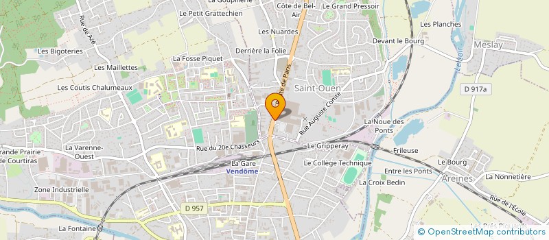 localisation de l'entreprise EFC DISTRIBUTION à SAINT-OUEN