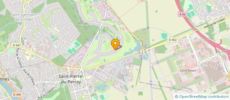 localisation de l'entreprise EFC IMMOBILIER à SAINT-PIERRE-DU-PERRAY