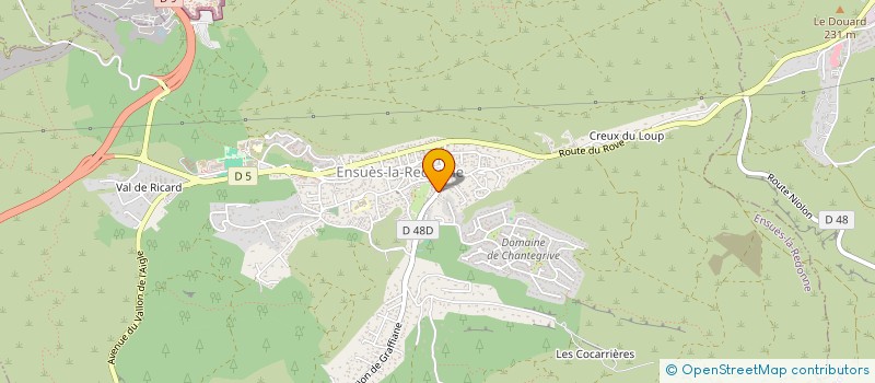 localisation de l'entreprise EFC POWER  ENSUES-LA-REDONNE