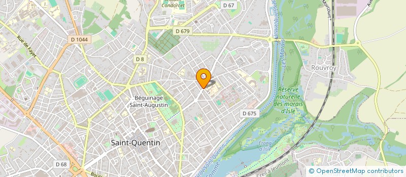 localisation de l'entreprise EFCT CONDUITE à SAINT-QUENTIN