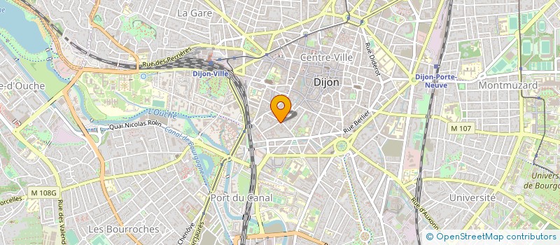 localisation de l'entreprise EFE à DIJON
