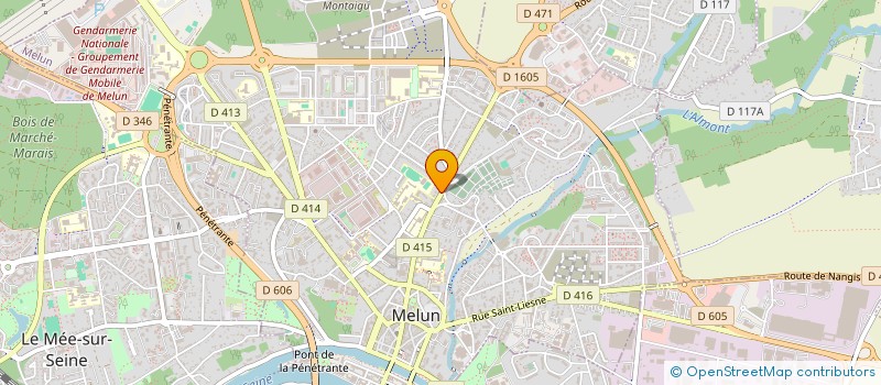 localisation de l'entreprise EFE CONSTRUCTION à MELUN
