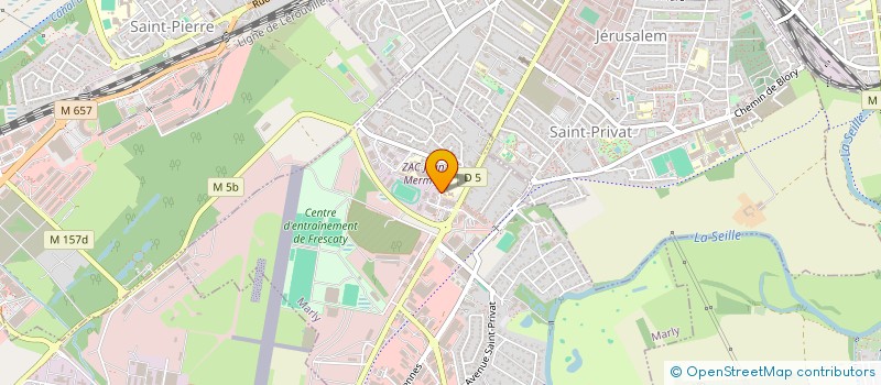 localisation de l'entreprise EFE TRADING & SERVICES  MARLY