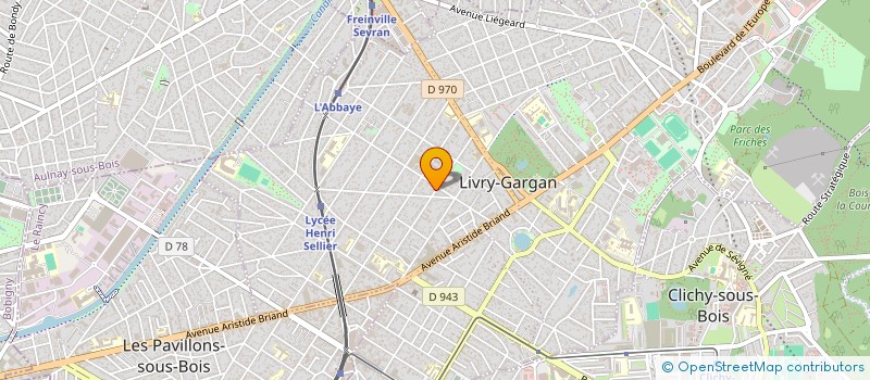 localisation de l'entreprise EFEC à LIVRY-GARGAN