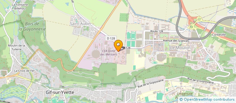 localisation de l'entreprise EFECTIS GROUP à SAINT-AUBIN