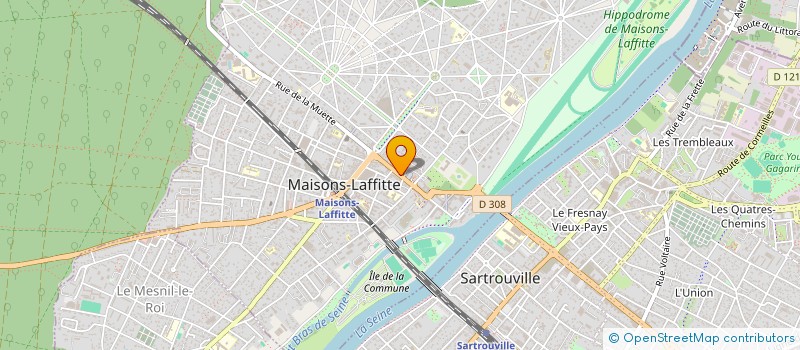 localisation de l'entreprise EFEEMEROOM  MAISONS-LAFFITTE