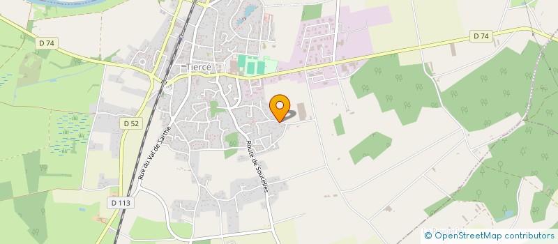 localisation de l'entreprise EFEK  TIERCE