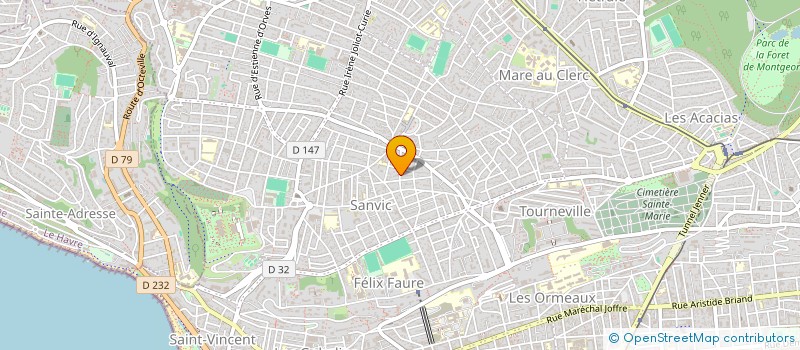 localisation de l'entreprise EFEL à LE HAVRE