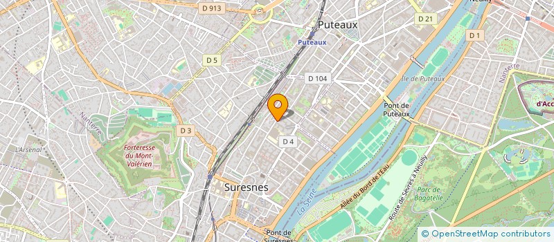 localisation de l'entreprise EFEL à SURESNES