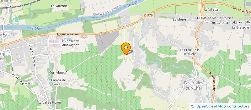 localisation de l'entreprise EFEL  FAVEROLLES-SUR-CHER