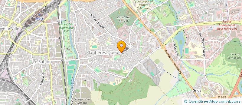 localisation de l'entreprise EFEM  METZ