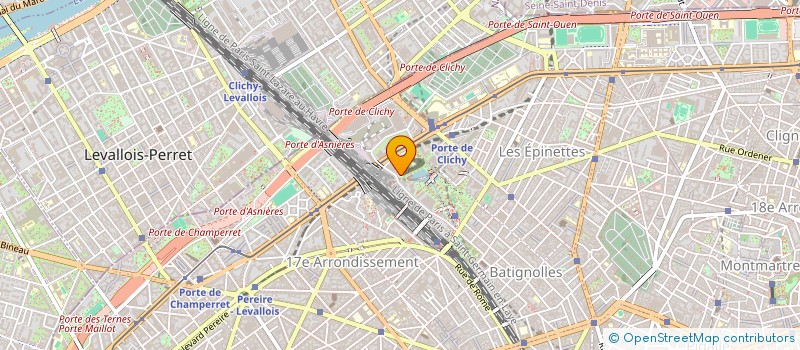 localisation de l'entreprise EFENDI à LEVALLOIS-PERRET