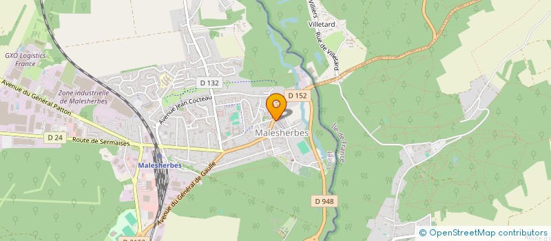 localisation de l'entreprise EFENEM à LE MALESHERBOIS