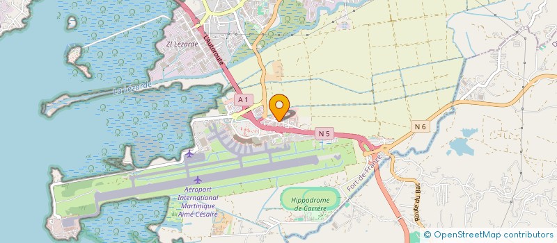 localisation de l'entreprise EFEP ELEC FROID ELECTRON PLOMB à LE LAMENTIN