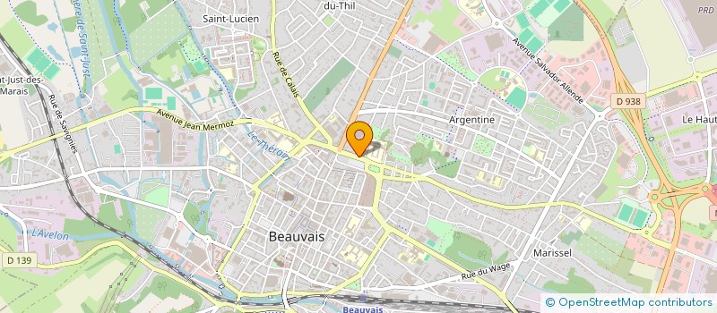 localisation de l'entreprise EFES  BEAUVAIS