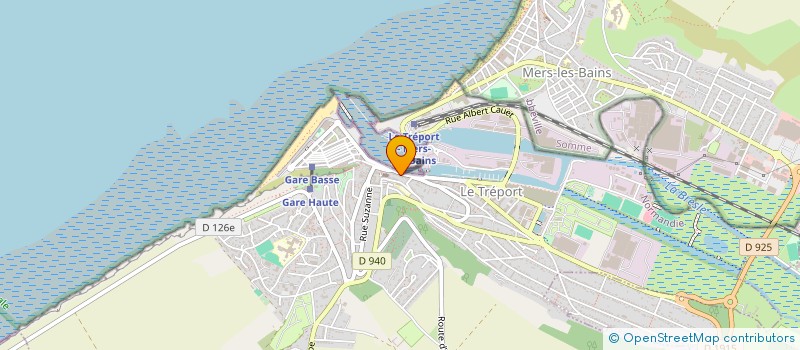 localisation de l'entreprise EFES 76 à LE TREPORT