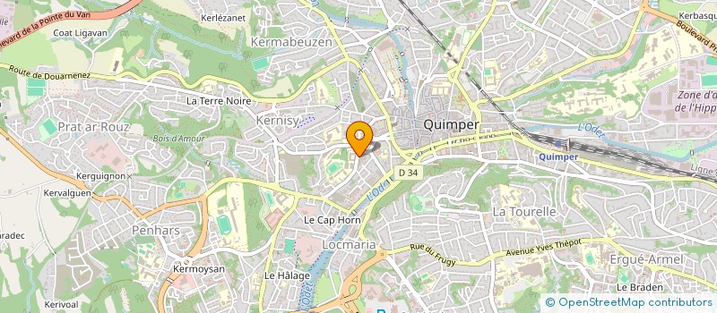 localisation de l'entreprise EFES à PLOMELIN