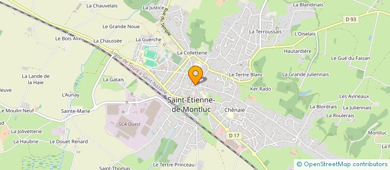 localisation de l'entreprise EFES KEBAB  SAINT-ETIENNE-DE-MONTLUC