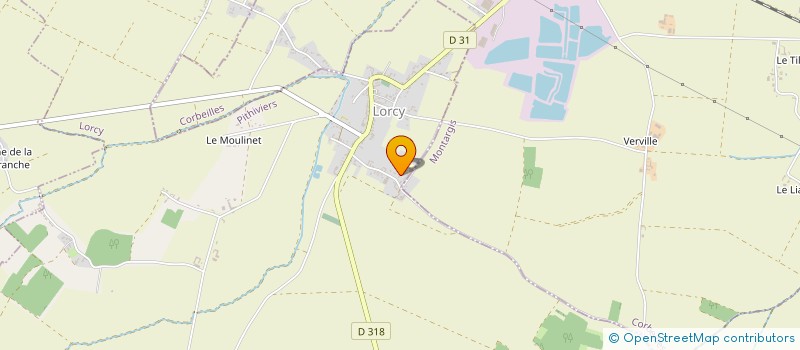 localisation de l'entreprise EFETLAB à LORCY