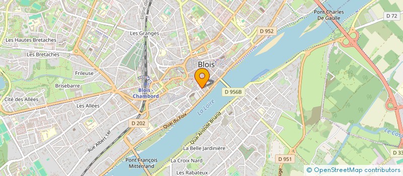 localisation de l'entreprise EFF CENTRE-VAL DE LOIRE  ORLEANS