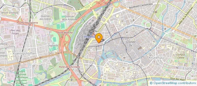 localisation de l'entreprise EFFA SOUR à STRASBOURG