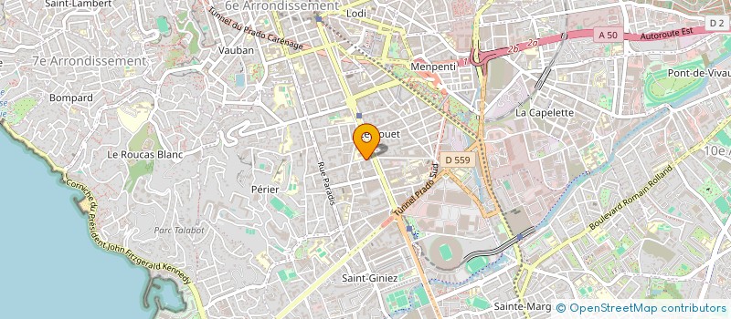 localisation de l'entreprise EFFACEUR AND CO à MARSEILLE