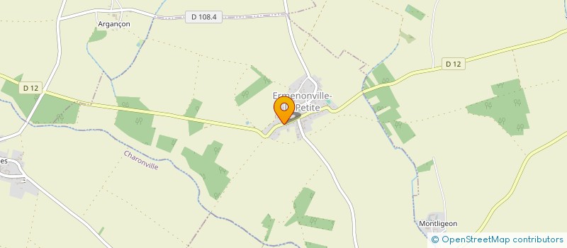 localisation de l'entreprise EFFACHE à ERMENONVILLE-LA-PETITE