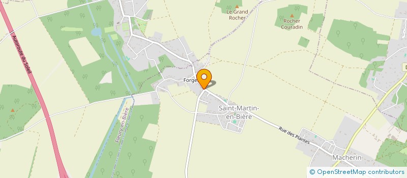 localisation de l'entreprise EFFATA  SAINT-MARTIN-EN-BIERE