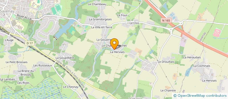 localisation de l'entreprise EFFATE à MALVILLE