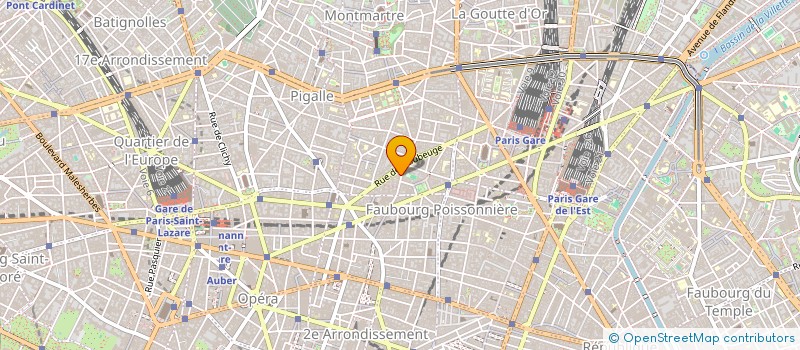 localisation de l'entreprise EFFE DISTRIBUTION à PARIS