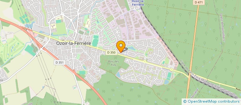 localisation de l'entreprise EFFECTIDEV  OZOIR-LA-FERRIERE