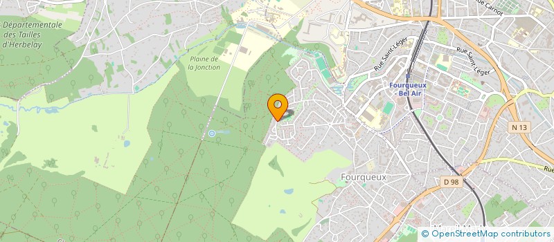 localisation de l'entreprise EFFECTIVE IS  SAINT-GERMAIN-EN-LAYE