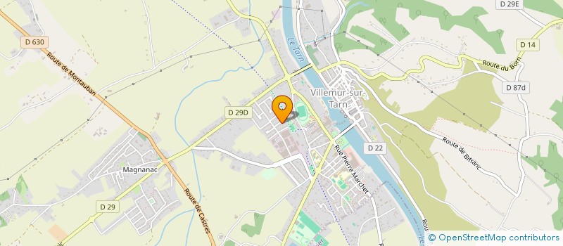 localisation de l'entreprise EFFECTIVE LABS  VILLEMUR-SUR-TARN