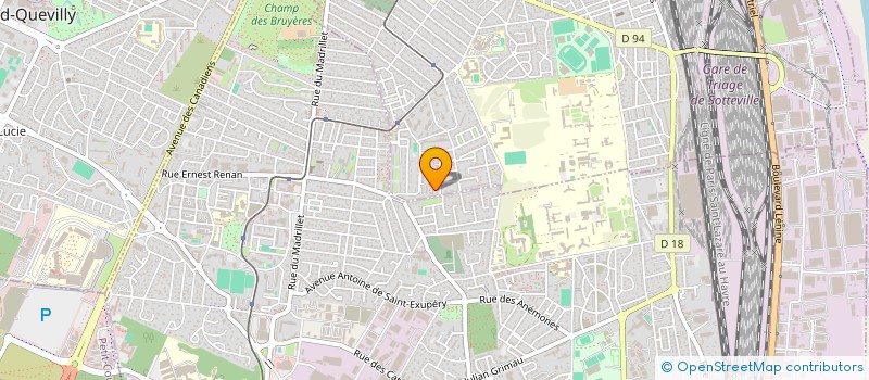 localisation de l'entreprise EFFECTIVE NETWORK  SOTTEVILLE-LES-ROUEN