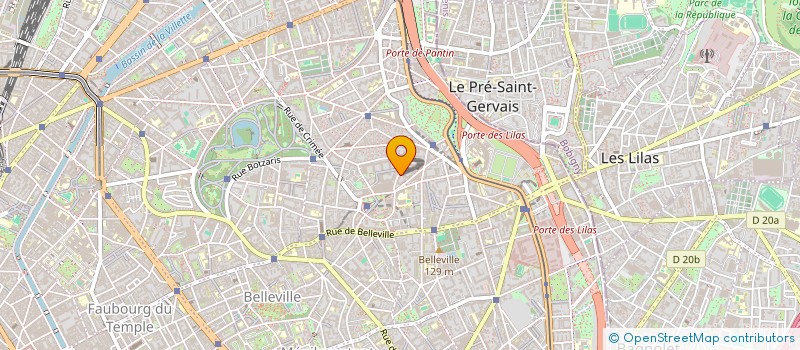 localisation de l'entreprise EFFED'OPTIQUE  PARIS