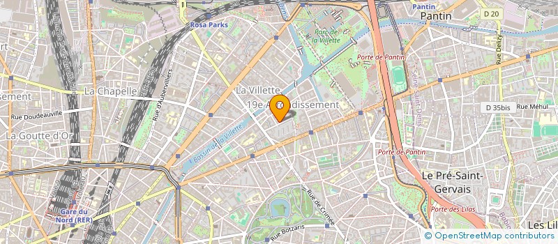 localisation de l'entreprise EFFEJEE  PARIS