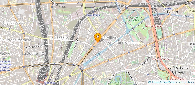 localisation de l'entreprise EFFENCY  PARIS