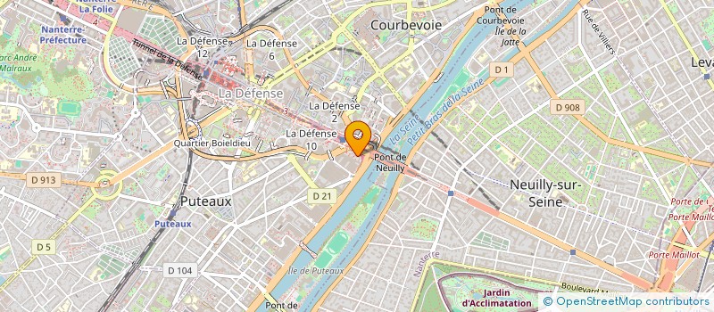 localisation de l'entreprise EFFENERGIE 4 à PUTEAUX
