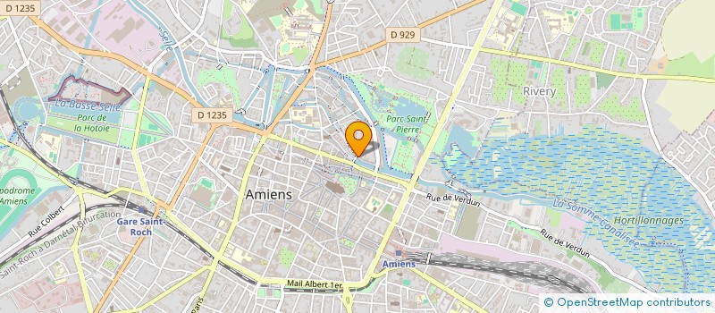 localisation de l'entreprise EFFERVESCENCE à AMIENS