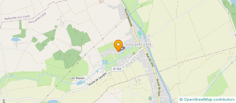 localisation de l'entreprise EFFERVESCENCE  SURY-PRES-LERE