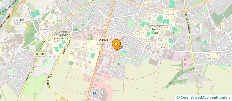 localisation de l'entreprise EFFERVESCENCE EXPERTISE COMPTABLE AUDIT  AMIENS