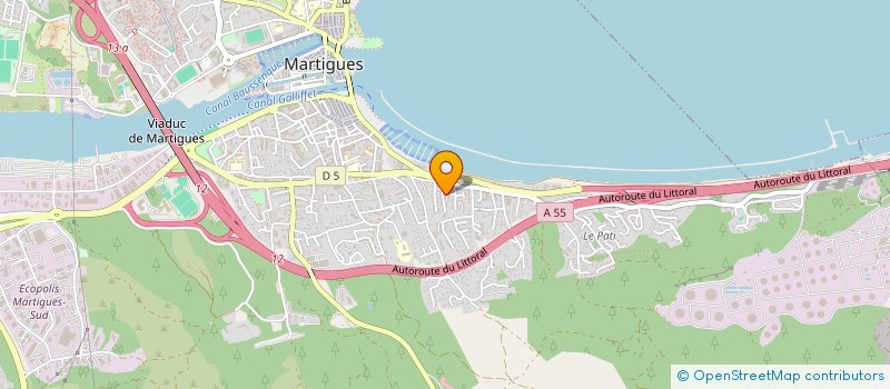 localisation de l'entreprise EFFET DOPPLEC à MARTIGUES