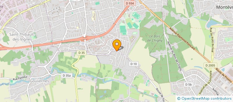 localisation de l'entreprise EFFET JOULE  CONCHES-SUR-GONDOIRE